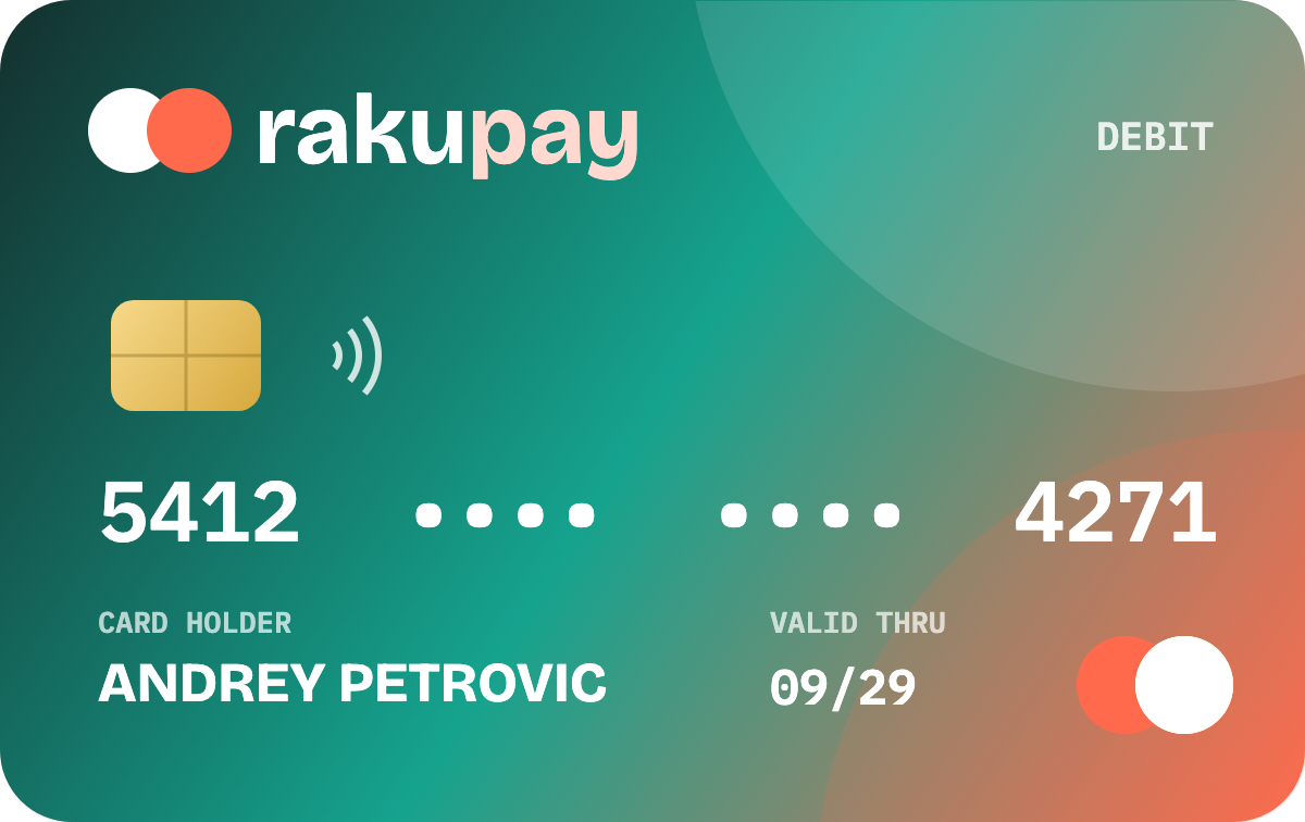 The Rakupay card